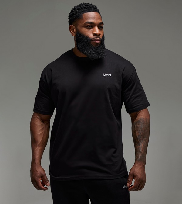 Solid Short Sleeves Oversized T-Shirt