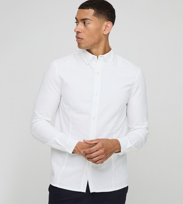 Button Down Oxford Long Sleeves Shirt