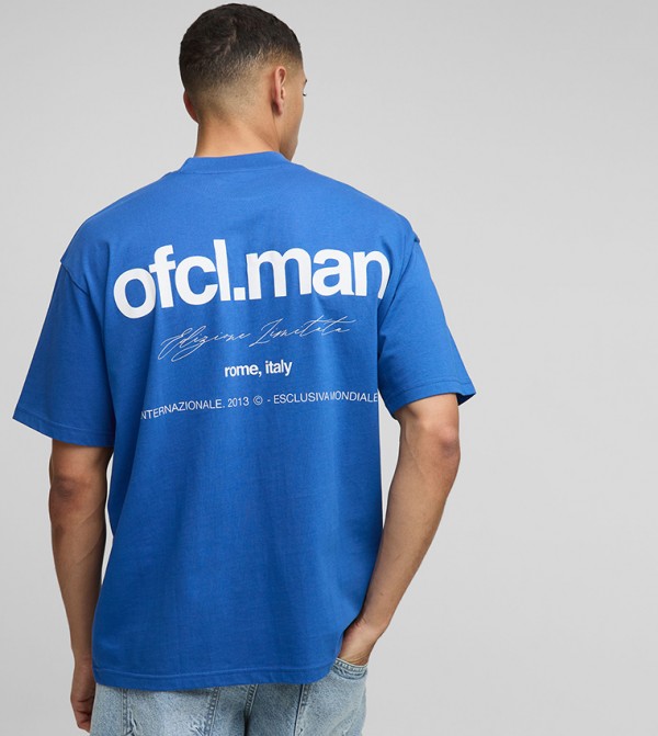 Extended Neck Ofcl Oversized T-Shirt