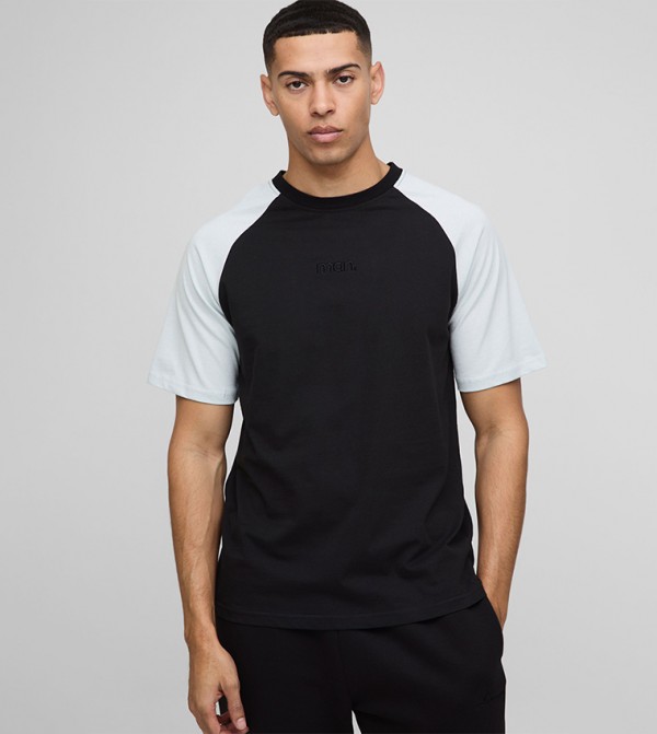 Color Block Short Sleeves T-Shirt