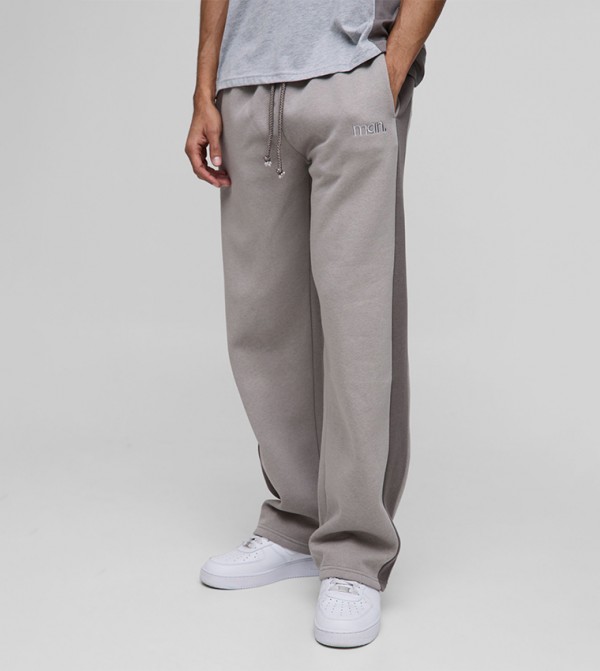 Relaxed Fit Panel Detail Sweatpants