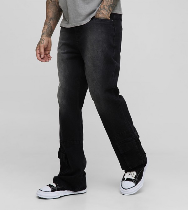 Plus & Tall Washed Relaxed Fit Jeans
