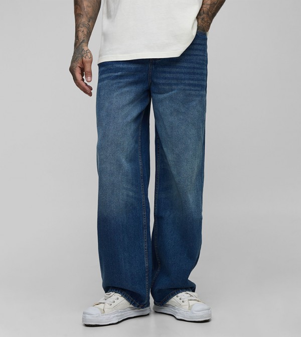 Tall Rip & Repair Relaxed Fit Jeans