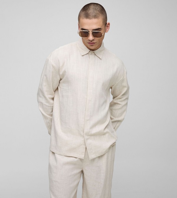 Heavyweight Linen Regular Fit Shirt