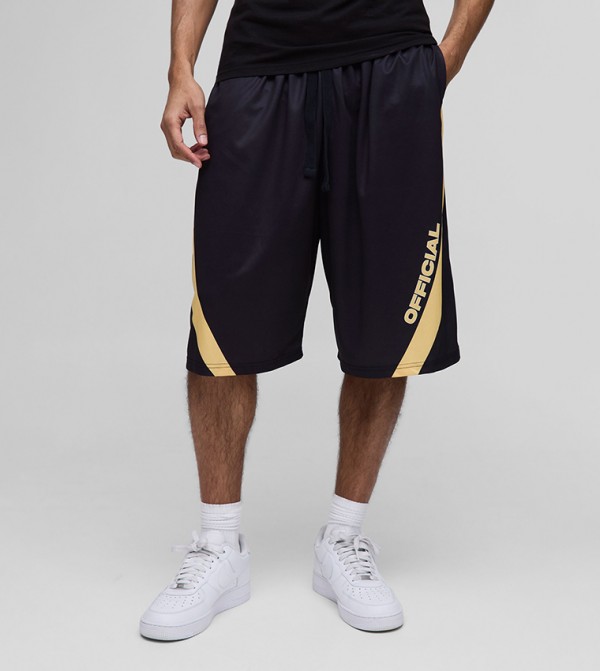 Longline Mesh Oversized Basketball Shorts