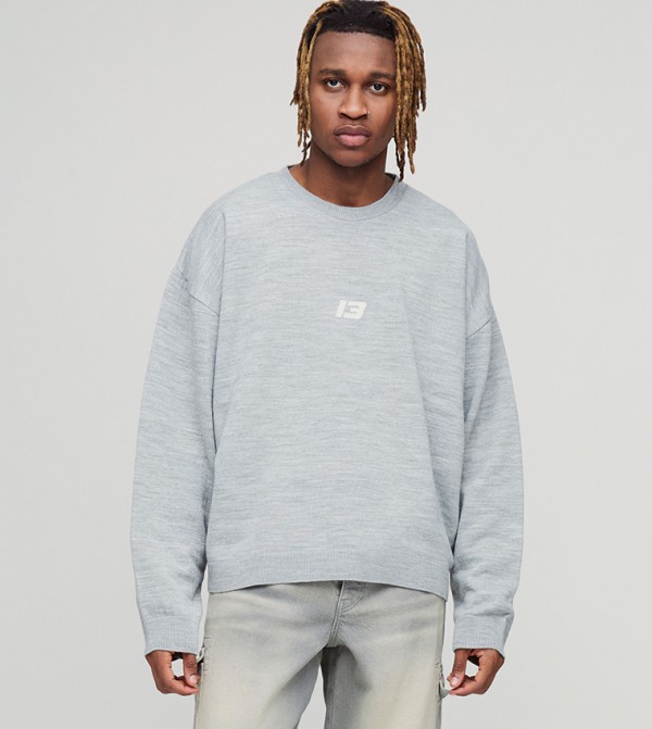 Tall 13 Knitted Oversized Jumper