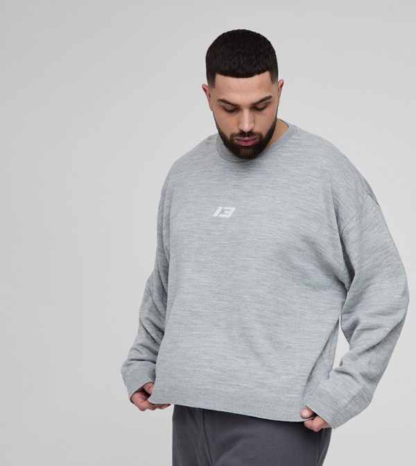 Plus & Tall 13 Knitted Oversized Jumper