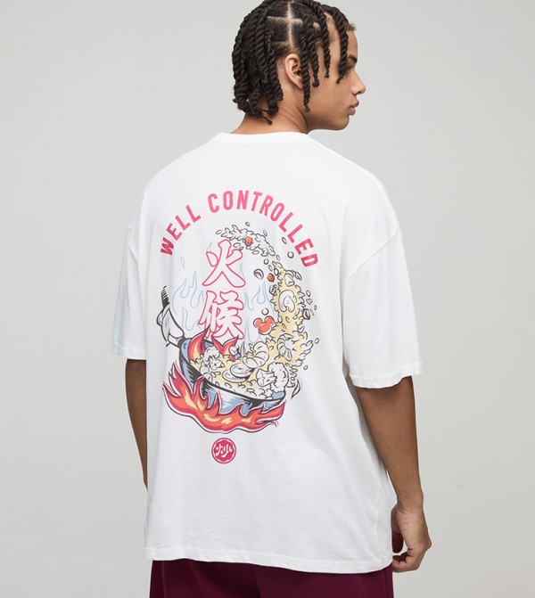 Disney Mickey Mouse License Oversized T-Shirt