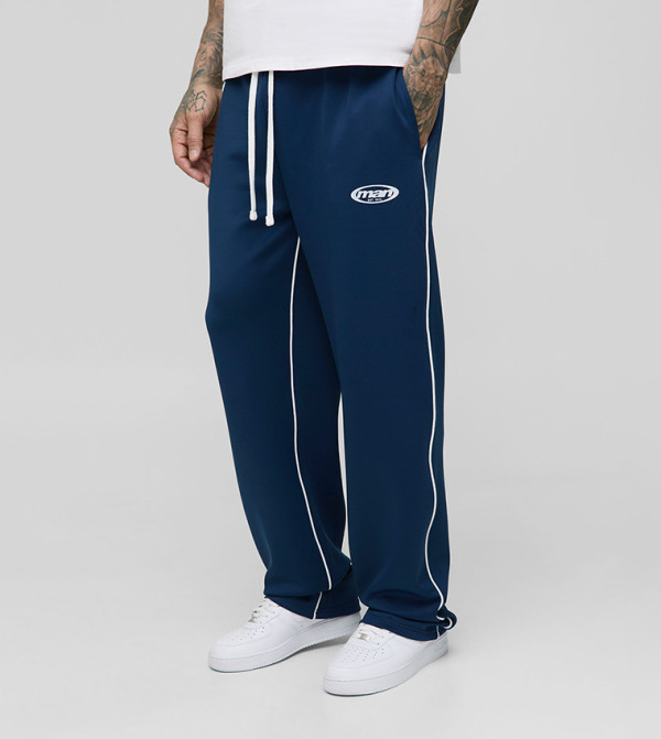 Tall Tricot Print Drawstring Waist Sweatpants