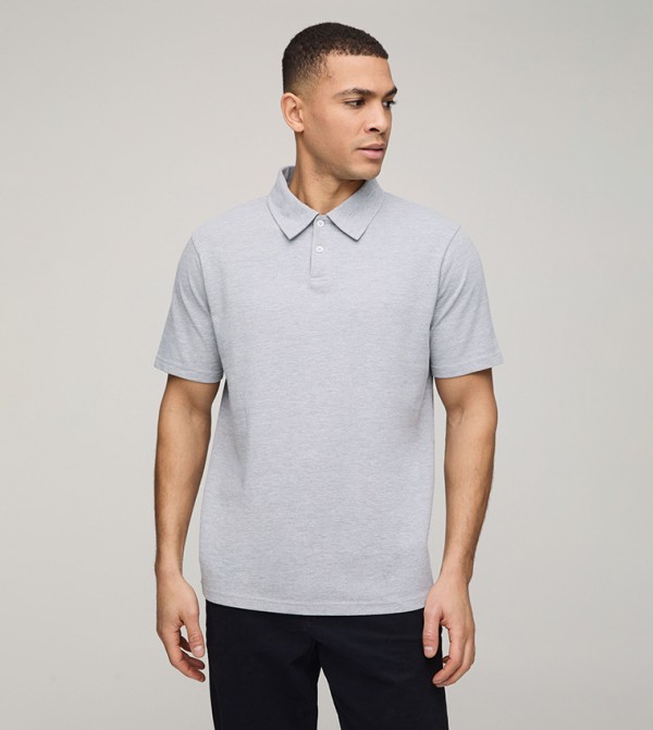 Pique Short Sleeves Slim Fit Polo T-Shirt