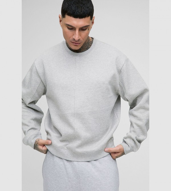 Tall Oversized Exposed Seam Sweater