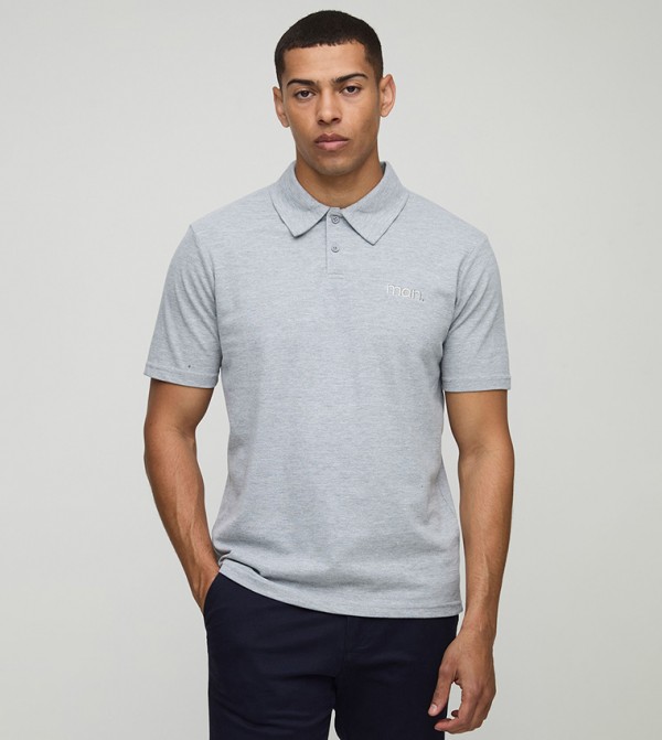Solid Slim Fit Pique Polo T-Shirt