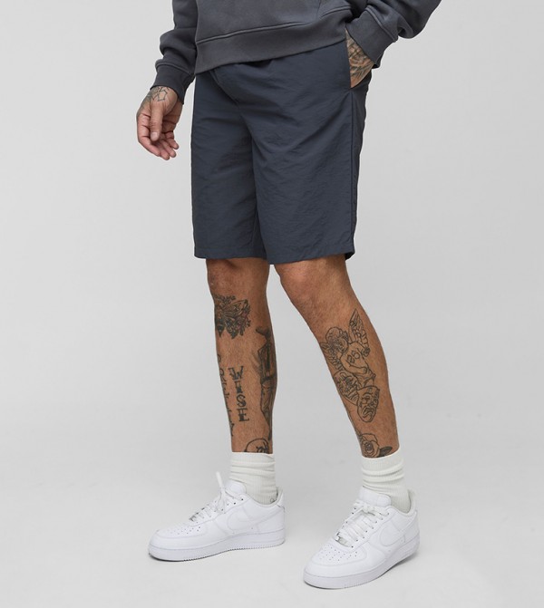 Tall Elastic Waist Nylon Shorts