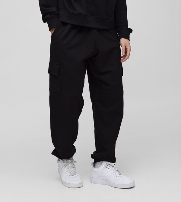 Basic Lightweight Cargo Oversized Joggers