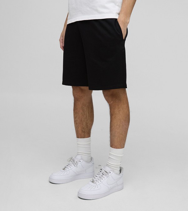Mid Rise Basic Lightweight Oversized Shorts