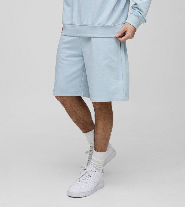 Mid Rise Basic Lightweight Oversized Shorts