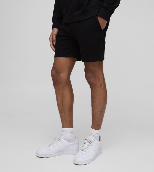 Slim Fit Short Length Basic Lightweight Shorts