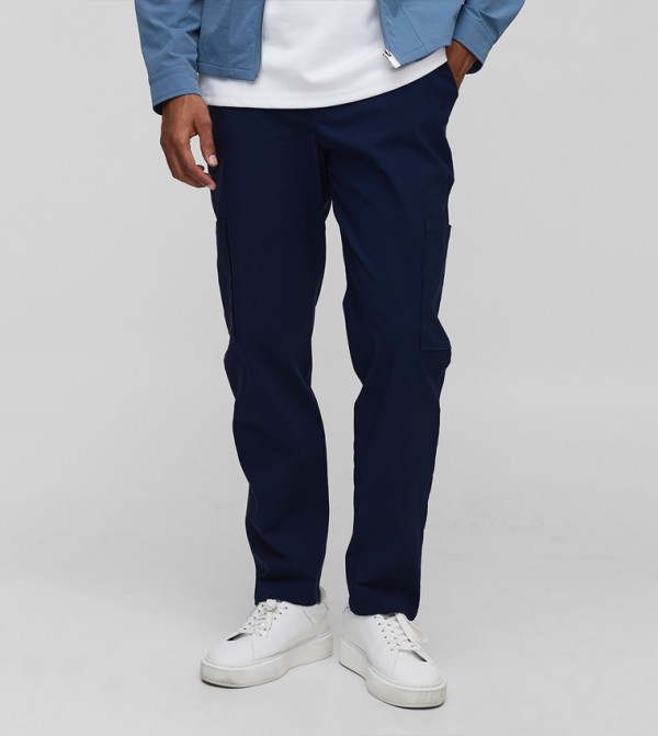 Straight Fit Technical Stretch Cargo Trousers