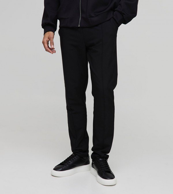 Mid Rise Slim Fit Trousers
