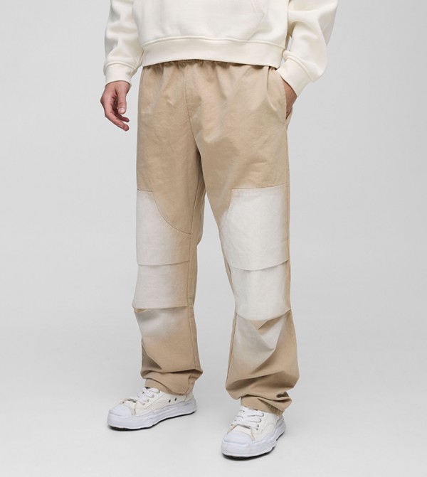 Mid Rise Twill Carpenter Trousers