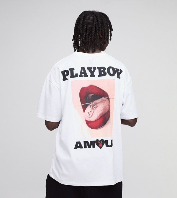 Playboy Amour License Oversized T-Shirt