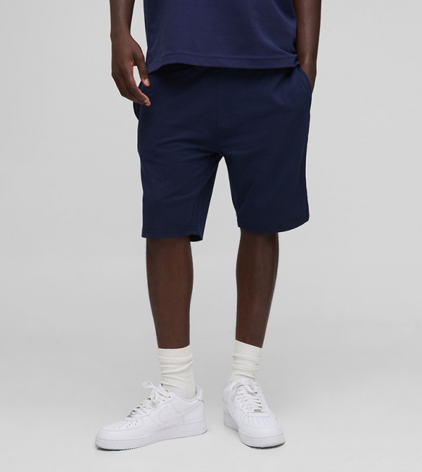 Solid Slim Fit Shorts