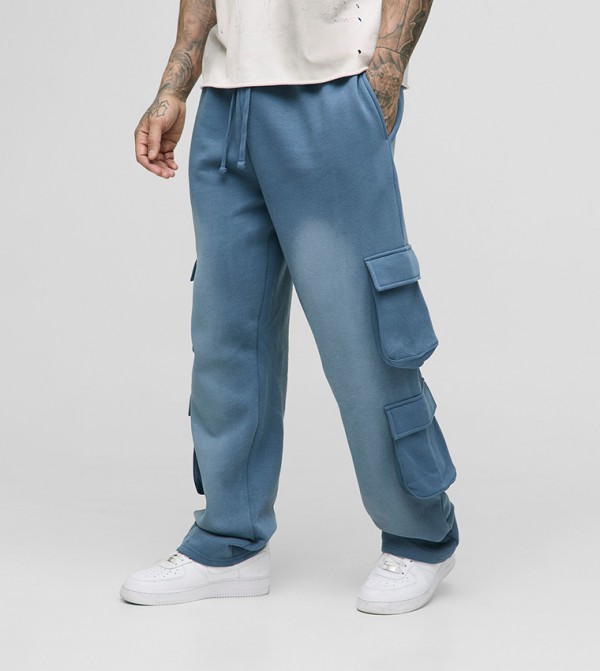 Tall Spray Wash Cargo Sweatpants
