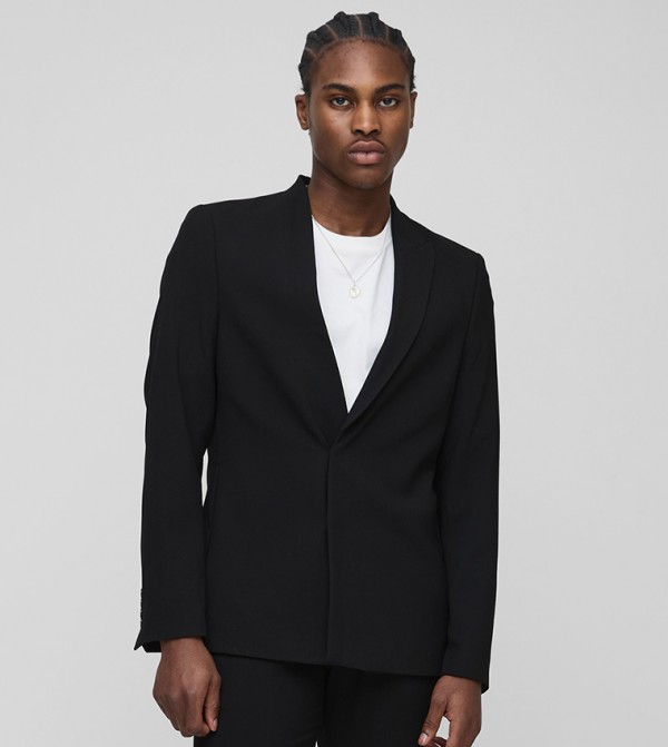Slim Fit Long Sleeves Blazer
