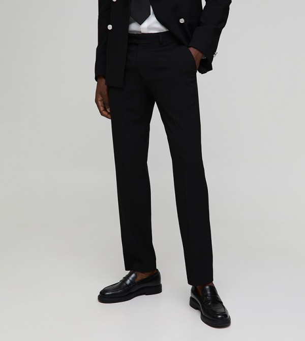 Slim Fit Formal Trousers