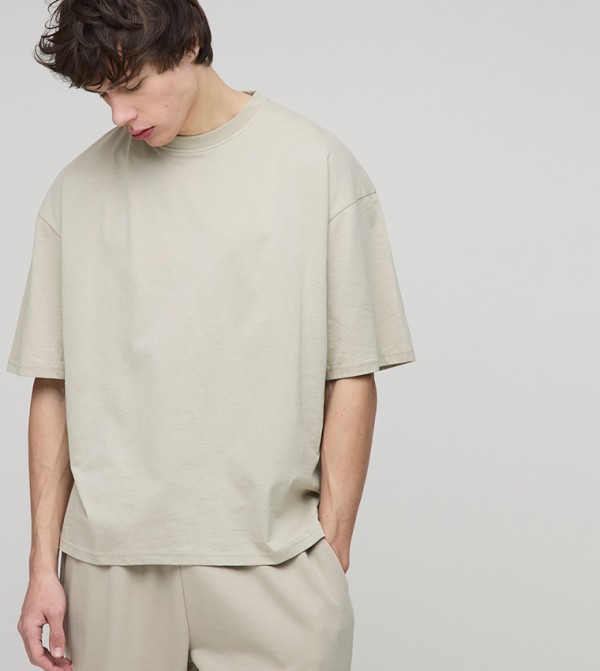 Plus & Tall Crew Neck Oversized T-Shirt