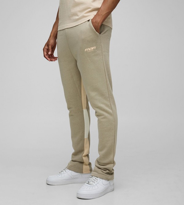 Slim Fit Color Block Sweatpants
