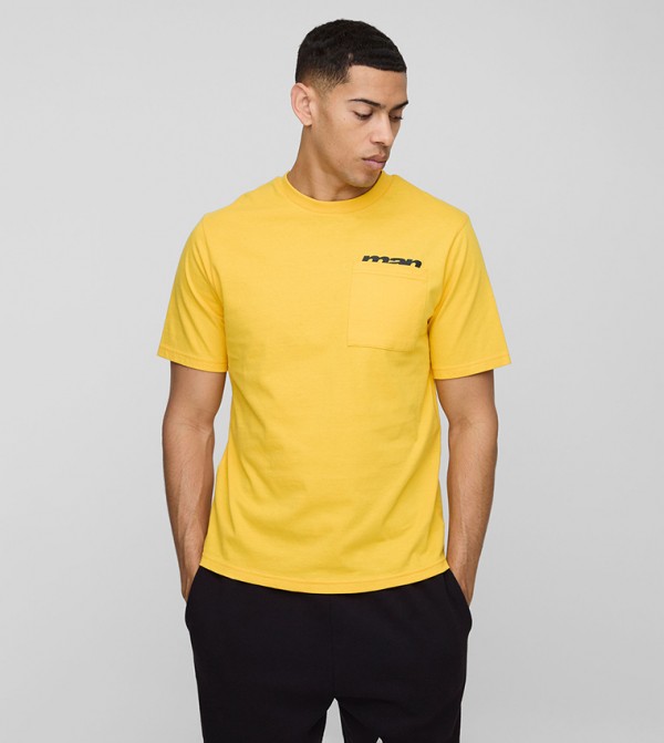 Regular Fit Pocket Detail T-Shirt