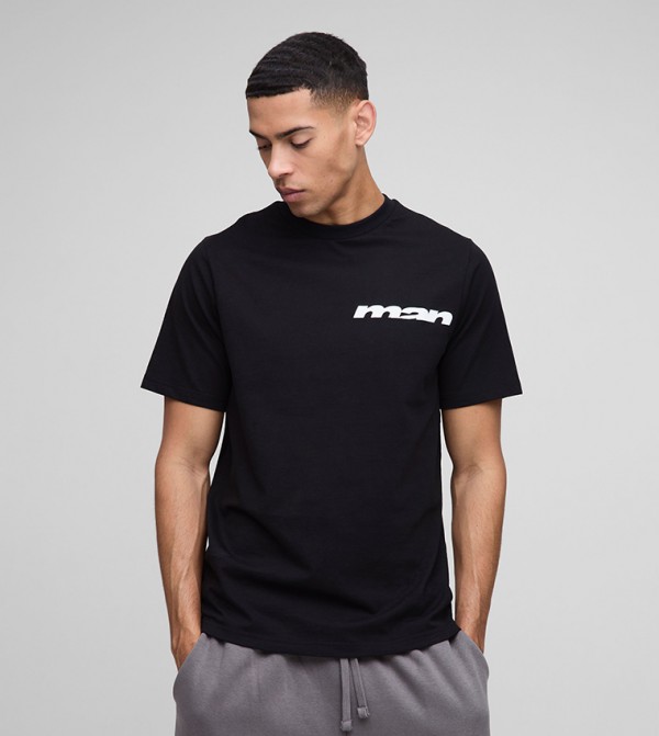 Printed Crew Neck T-Shirt