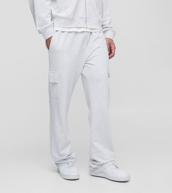 Plus & Tall Lightweight Relaxed Fit Cargo Sweatpants