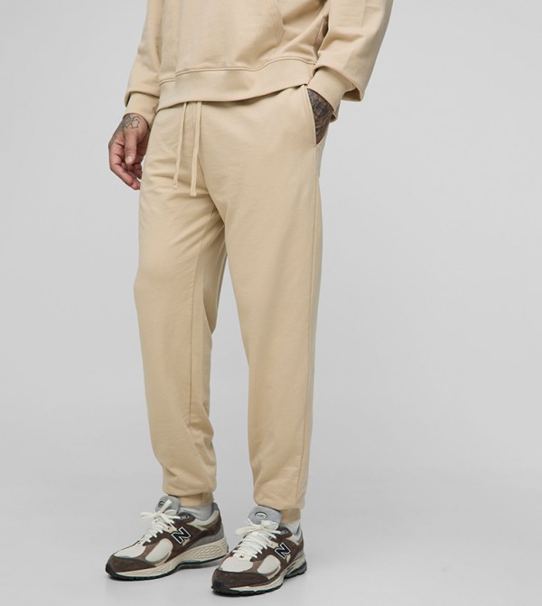 Plus & Tall Lightweight Regular Fit Basic Joggers