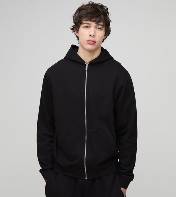 Tall Zip-Through Hooded Jacket