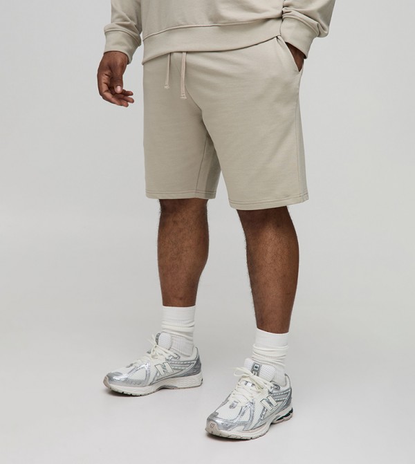 Plus & Tall Lightweight Slim Fit Basic Shorts