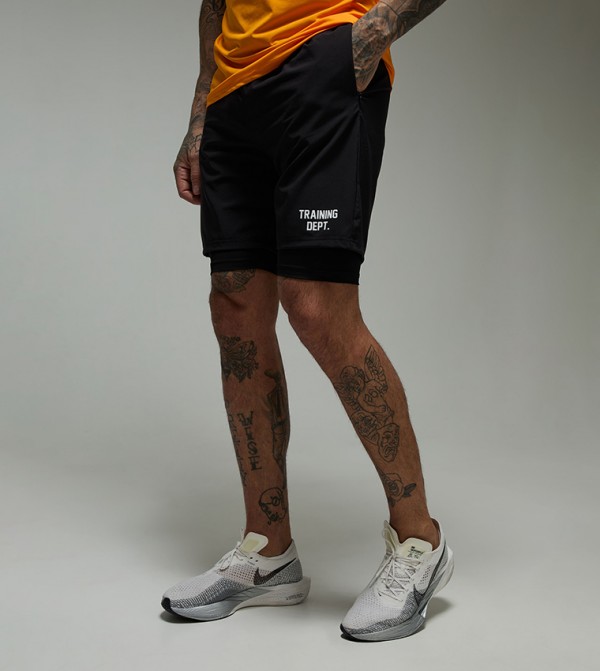 Printed 7" 2-In-1 Active Shorts