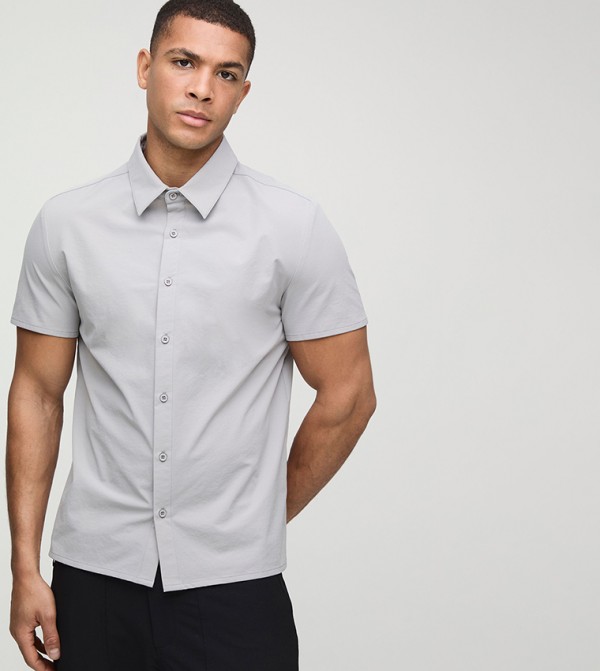 Technical Stretch Short Sleeves Shirt