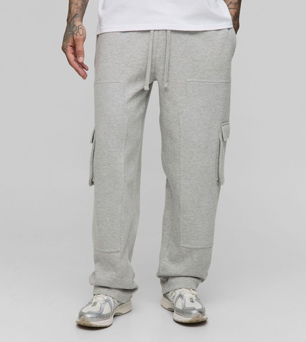 Plus & Tall Carpenter Oversized Cargo Sweatpants