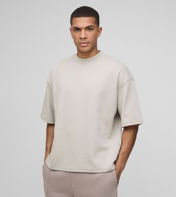 Heavyweight Interlock Oversized T-Shirt