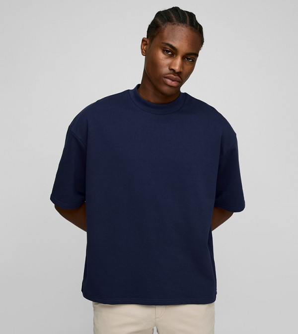 Oversized Extended Neck Heavyweight T-Shirt