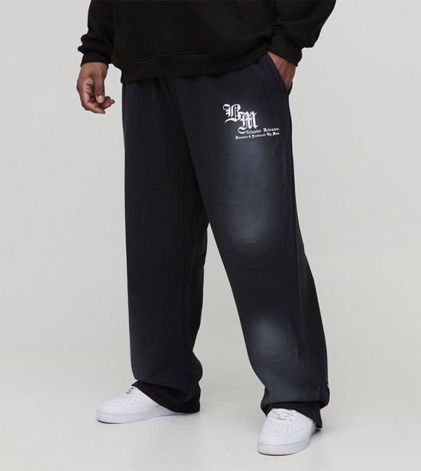 Homme Applique Relaxed Fit Sweatpants