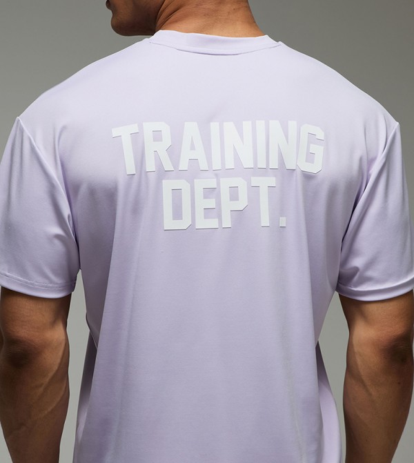 Training Dept Print Oversized Active T-Shirt