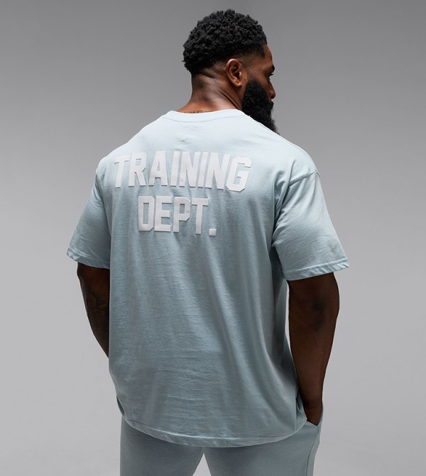 Training Dept Print Oversized Active T-Shirt