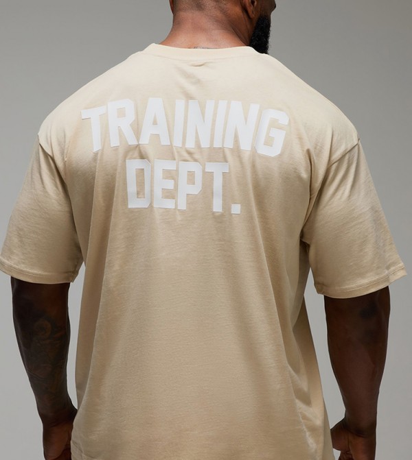 Crew Neck Training Oversized T-Shirt