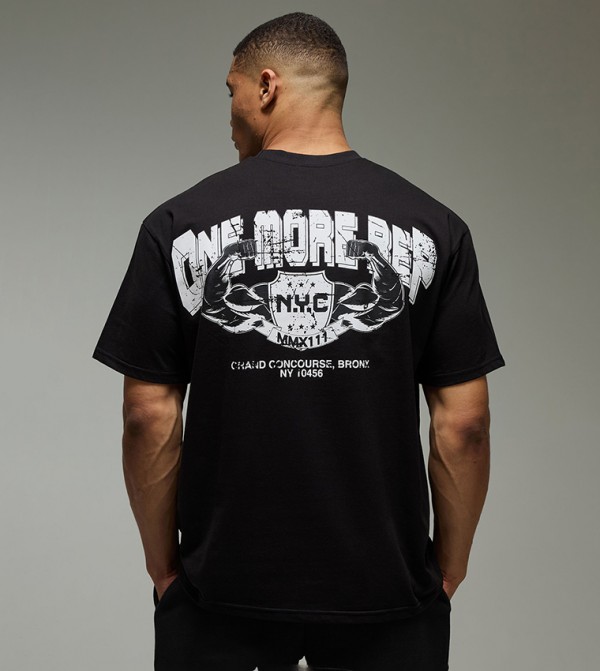 One More Rep NYC Oversized Active T-Shirt