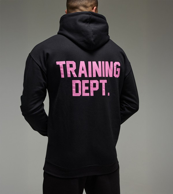 Printed Long Sleeves Oversized Hoodie