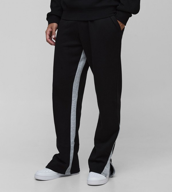 Plus & Tall Relaxed Split Hem Gusset Sweatpants