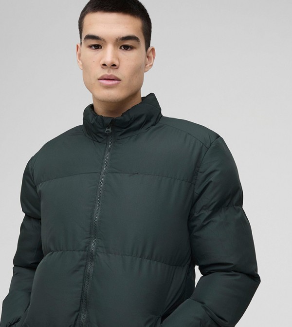 High Neck Puffer Jacket